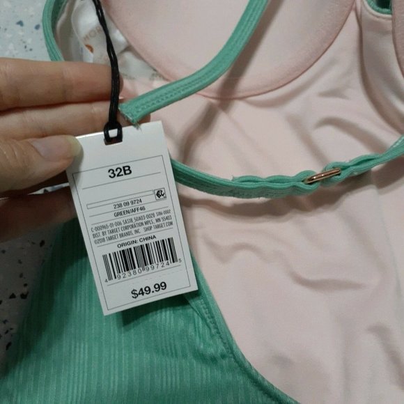 32B Shade & Shore Cabana NWT Swimsuit - Picture 6 of 7